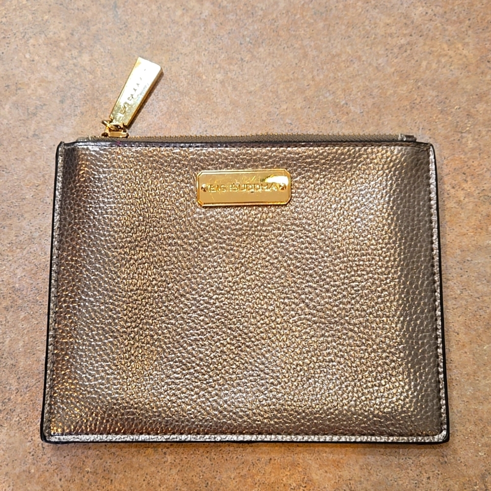 Big Buddha Copper/Bronze Zipper Pouch